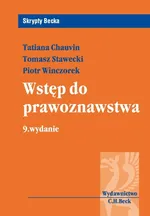 Wstęp do prawoznawstwa - Tatiana Chauvin