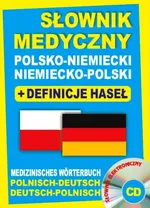 Słownik medyczny polsko-niemiecki niemiecko-polski + definicje haseł + CD (słownik elektroniczny) - Outlet - Dawid Gut