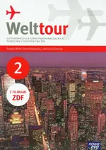 Welttour 2 język niemiecki podręcznik z zeszytem ćwiczeń z filmami ZDF - Urszula Górecka