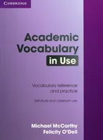 Academic Vocabulary in Use with Answers - Outlet - Michael McCarthy