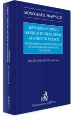 Reforma systemu sankcji w Niemczech, Austrii i Polsce - Maciej Małolepszy