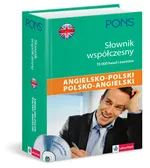 PONS Słownik współczesny angielsko polski polsko angielski z płytą CD - Outlet