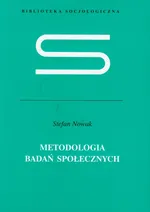 Metodologia badań społecznych - Outlet - Stefan Nowak