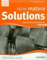 New Matura Solutions Upper-Intermediate Workbook z płytą CD Kurs przygotowujący do matury - Outlet - Davies Paul A