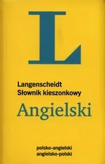 Słownik kieszonkowy Angielski Langenscheidt - Outlet