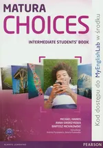 Matura Choices Intermadiate Student's book + MyEnglishLab - Outlet - Michael Harris