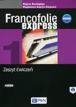 Francofolie express 1 Zeszyt ćwiczeń - Outlet - Magdalena Supryn-Klepcarz