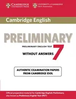 Cambridge English Preliminary 7 Student's Book without Answers