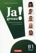 Ja genau! Deutsch als Fremdsprache B1: Band 2 Kurs- und Übungsbuch mit Lösungen und Audio-CD - Claudia Böschel