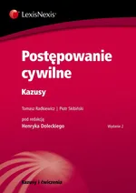 Postępowanie cywilne Kazusy - Tomasz Radkiewicz