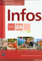 Infos 2A Język niemiecki Podręcznik z ćwiczeniami Minirepetytorium maturalne + CD - Outlet - Elżbieta Kręciejewska