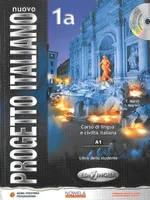 Nuovo Progetto Italiano 1A podręcznik + CD wersja wieloletnia - S. Magnelli