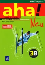 Aha! Neu 3B Podręcznik z ćwiczeniami dla początkujących - Outlet - Anna Potapowicz