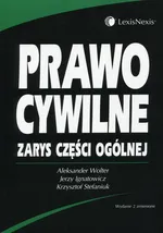 Prawo cywilne Zarys części ogólnej - Outlet - Jerzy Ignatowicz
