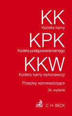 Kodeks karny Kodeks postępowania karnego Kodeks karny wykonawczy - Outlet