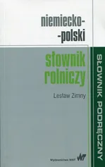 Niemiecko-polski słownik rolniczy - Lesław Zimny