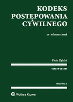 Kodeks postępowania cywilnego ze schematami - Outlet - Piotr Rylski