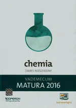 Matura 2016 Chemia Vademecum Zakres rozszerzony - Outlet - Dagmara Jacewicz