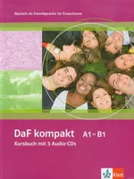 DaF kompakt A1-B1 Kursbuch mit 3 Audio-CDs - Outlet