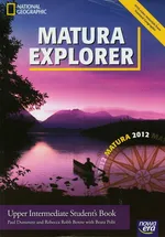 Matura Explorer Upper intermediate Student's Book z płytą CD + Gramatyka i słownictwo - Paul Dummet