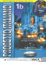 Nuovo Progetto Italiano 1B Podręcznik + ćwiczenia + płyta DVD + płyta CD - Sandro Magnelli