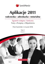 Aplikacje 2011 Tom 1 - Piotr Kamiński