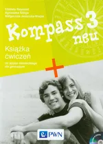 Kompass 3 neu Książka ćwiczeń do języka niemieckiego dla gimnazjum z płytą CD - Outlet - Małgorzata Jezierska-Wiejak