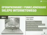 Opodatkowanie i funkcjonowanie sklepu internetowego - Outlet - Piotr Geliński