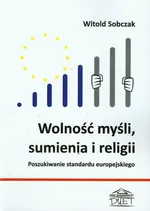 Wolność myśli sumienia i religii - Witold Sobczak
