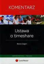 Ustawa o timeshare Komentarz - Beata Sagan