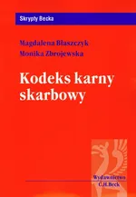 Kodeks karny skarbowy - Magdalena Błaszczyk
