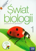 Świat biologii 1 Podręcznik z płytą CD - Małgorzata Kłyś
