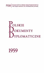 Polskie Dokumenty Dyplomatyczne 1959