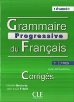 Grammaire Rrogressive du Francais Avance klucz 2 edycja - Michele Boulares