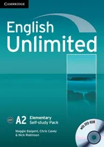 English Unlimited Elementary Self-study Pack Workbook + DVD - Maggie Baigent