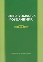 Studia Romanica Posnanesia XL/1