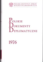 Polskie Dokumenty Dyplomatyczne 1976 - Outlet