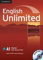 English Unlimited Starter Self-study Pack + DVD - Adrian Doff