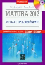 Wiedza o społeczeństwie Vademecum z płytą CD Matura 2012 - Piotr Leszczyński