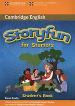 Storyfun for Starters Student's Book - Outlet - Karen Saxby