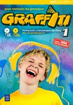 Graffiti 1 język niemiecki podręcznik z ćwiczeniami z płytą CD - Outlet - Anna Potapowicz