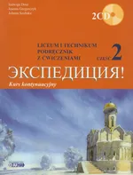 Ekspedycja część 2 Język rosyjski Podręcznik z ćwiczeniami + 2CD - Outlet