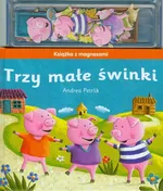 Trzy małe świnki Książka z magnesami - Outlet - Andrea Petrlik