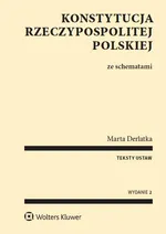 Konstytucja Rzeczypospolitej Polskiej ze schematami - Derlatka  Maria