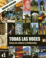 Todas las voces B1 Libro del alumno z płytą CD i DVD - Cesar Chamorro