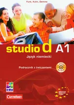 Studio d A1 Język niemiecki Podręcznik z ćwiczeniami z płytą CD - Outlet