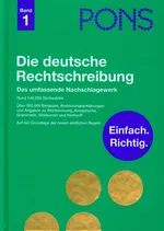 PONS Die deutsche Rechtschreibung Band 1