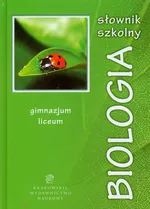 Słownik szkolny Biologia - Outlet