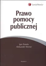 Prawo pomocy publicznej - Igor Postuła