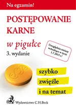 Postępowanie karne w pigułce